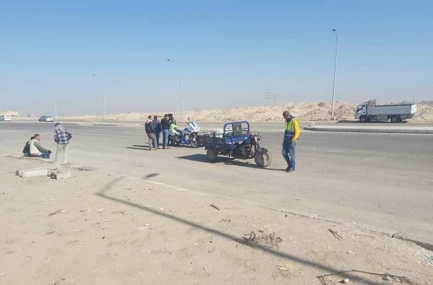  بسبب كوفية.. مصرع طفل أثناء قيادته تروسيكل بالعاشر